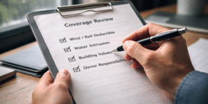 HOA Insurance Coverage Review Checklist